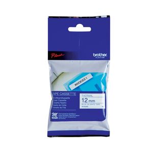 Brother P-Touch Tpe 12Mm Blu/Wht Tpe