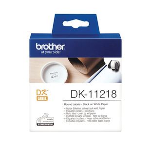 Brother Lbl 24 Rnd Blk On W Dk11218