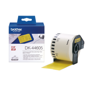 Brother Cont Ppr Lab Rl 62Mm Blk/Ylw