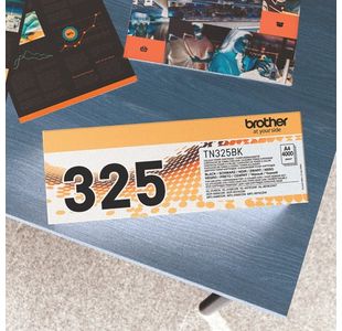 Brother Tn-325Bk Toner Cart Hy Black