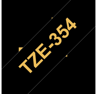 Brother Tze Tpe 24Mmx8M Gold/Blk Tpe