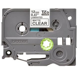 Brother Tze Tpe 12Mmx8M Blk/Clr Tpe