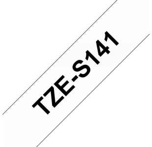 Brother Tze Tpe 18Mmx8M Blk/Clr Tpe