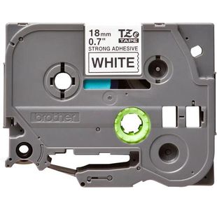 Brother Tze Tpe 18Mmx8M Blk/Wht Tpe