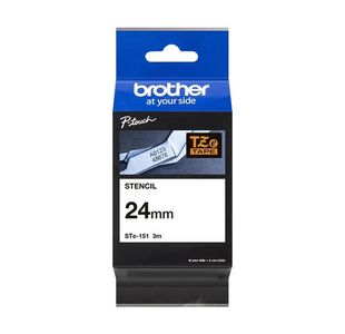 Brother Stencil Tpe 24Mmx3M Blk