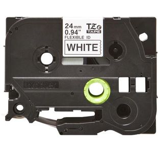 Brother Tze Tpe 24Mmx8M Blk/Wht