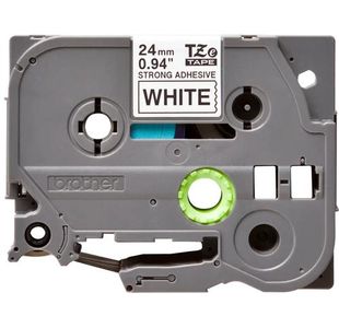 Brother Tze Tpe 24Mmx8M Blk/Wht Tpe