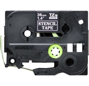 Brother Stencil Tpe 36Mm Blk/Wht Tpe