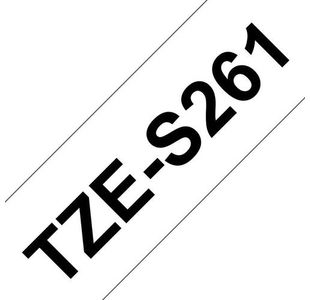 Brother Tze Tpe 36Mmx8M Blk/Wht Tpe