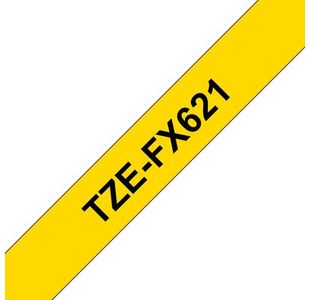 Brother Tze Tpe 9Mmx8M Blk/Ylw