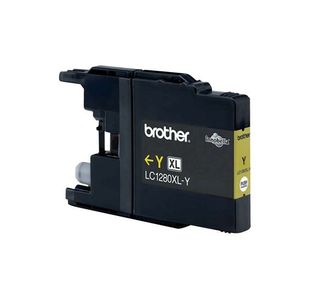Brother Lc1280Xly Ink Cart Hy Ylw