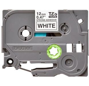Brother Tze Tpe 12Mmx8M Blk/Wht Tpe
