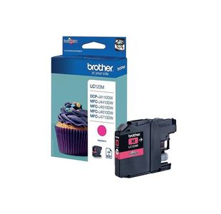 Brother Lc123M Ink Cartridge Magenta