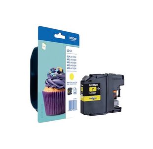Brother Lc123Y Ink Cartridge Yellow