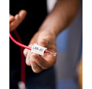 Brother Hse Tube Tpe 17.7Mm Blk/Wht