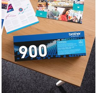 Brother Tn-900C Toner Cart Shy Cyan