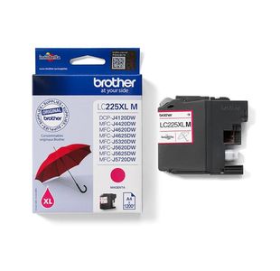 Brother Lc225Xlm Ink Cart Hy Magenta