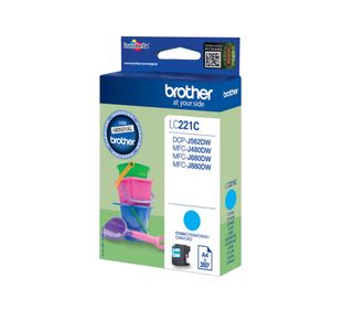 Brother Lc221C Ink Cartridge Cyan