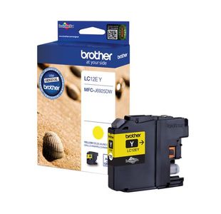 Brother Lc12Ey Ink Cartridge Yellow