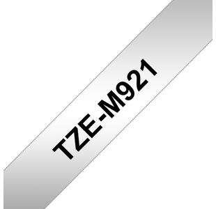 Brother Tze Tpe 9Mmx8M Blk/Matte Slv