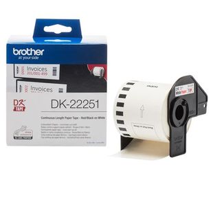 Brother Cont Ppr Rl 62Mm Blk/Red/Wht