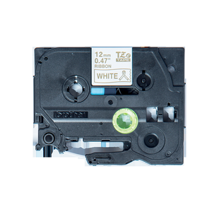 Brother Tze Ribbon Tpe 12Mm Gold/Wht