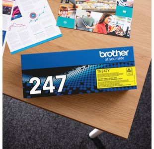 Brother Tn-247Y Toner Cart Hy Yellow
