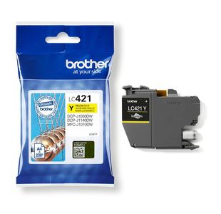 Brother Lc421Y Ink Cartridge Yellow