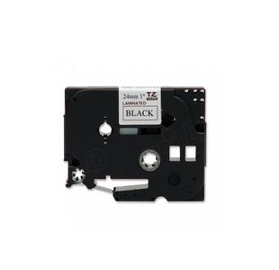 Brother Tze Tpe 24Mmx8M Blk/Clr Tpe