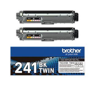 Brother Tn-241Bktwin Tnr Twnpk Blk