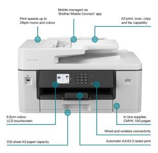 Brother Mfc-J6540Dw A3 Inkjt Printer