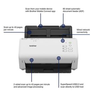 Brother Ads-4300N Dsktop Doc Scanner