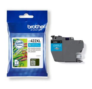 Brother Lc422Xlc Ink Cart Hy Cyan