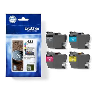 Brother Lc422 Ink Cart Mpk Cmyk