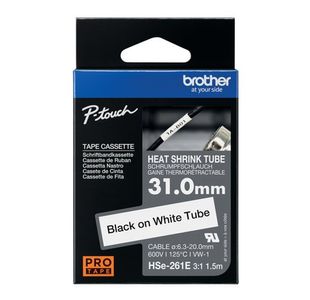 Brother Hse Tube Tpe 31.0Mm Blk/Wht