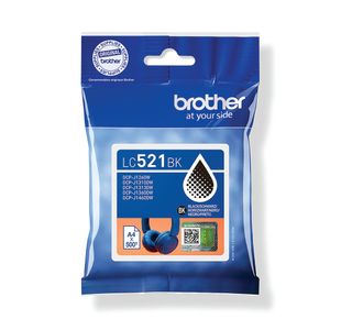Brother Lc-521Bk Black Ink Cartridge