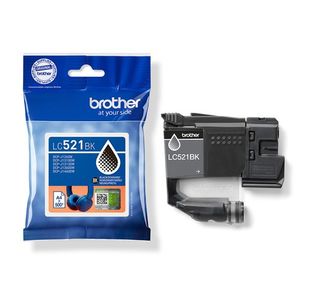 Brother Lc-521Bk Black Ink Cartridge