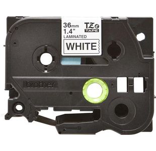 Brother Tze Tpe 36Mmx8M Blk/Wht Tpe