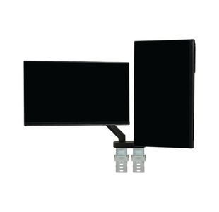 Be Flexible Dual Monitor Arm Dgrey