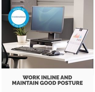 Fellowes Wstn Doc Holder Black