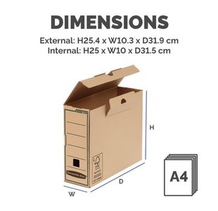Fellowes R-Kive Basics Trans Fle P20