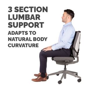 Fellowes Ultimate Back Support Black