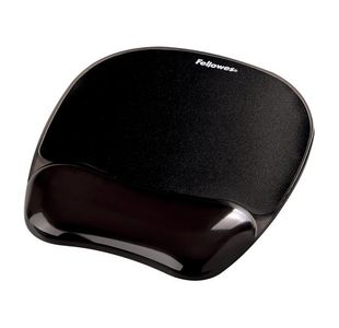 Fellowes Crystal Mouse Pad Black