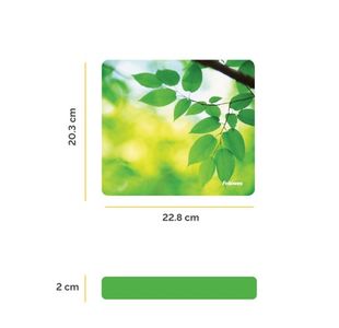 Fellowes Mouse Mat Leaf Print