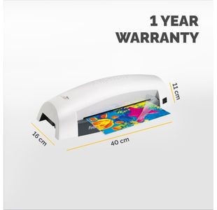 Fellowes White Lunar A4 Laminator