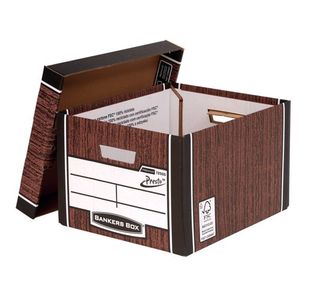 Bankers Box Classic Box W/Grain Pk5