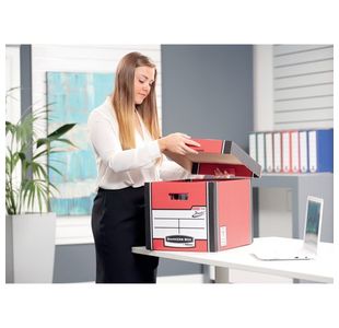 Bankers Box Premium Tall Box Red P5