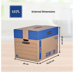 Fellowes Bankers Smoomov Bx 127L Pk5