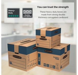 Fellowes Bankers Smoomov Bx 127L Pk5