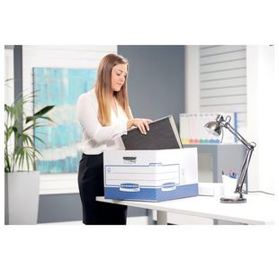 Fellowes Basics Lrg Hd Stor Box Pk10